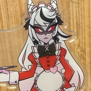 Hazbin Hotel Helluva Boss Carmilla maid cafe anime acrylic figure standee